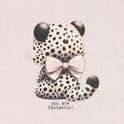 Baby Girls Pink Leopard Long Sleeve Top, 1, hi-res