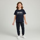 Navy Blue Logo Joggers, 2, hi-res