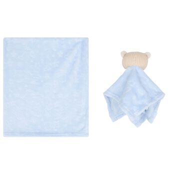 Baby Boys Blue Blanket Gift Set