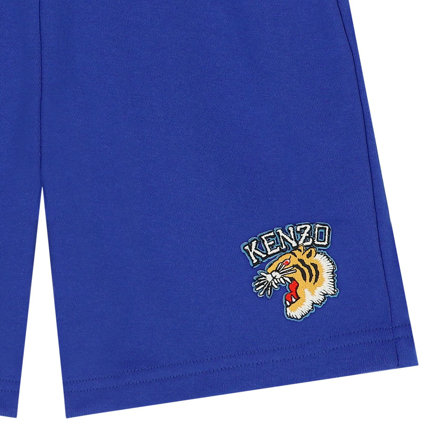 Boys Blue Varsity Tiger Shorts, 1, hi-res image number null