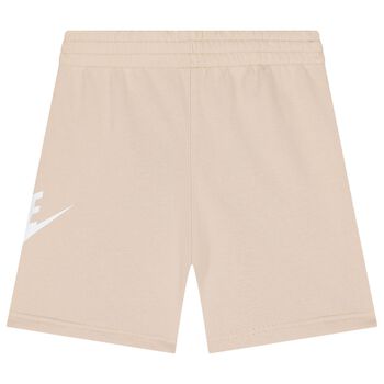 Boys Beige Jersey Shorts