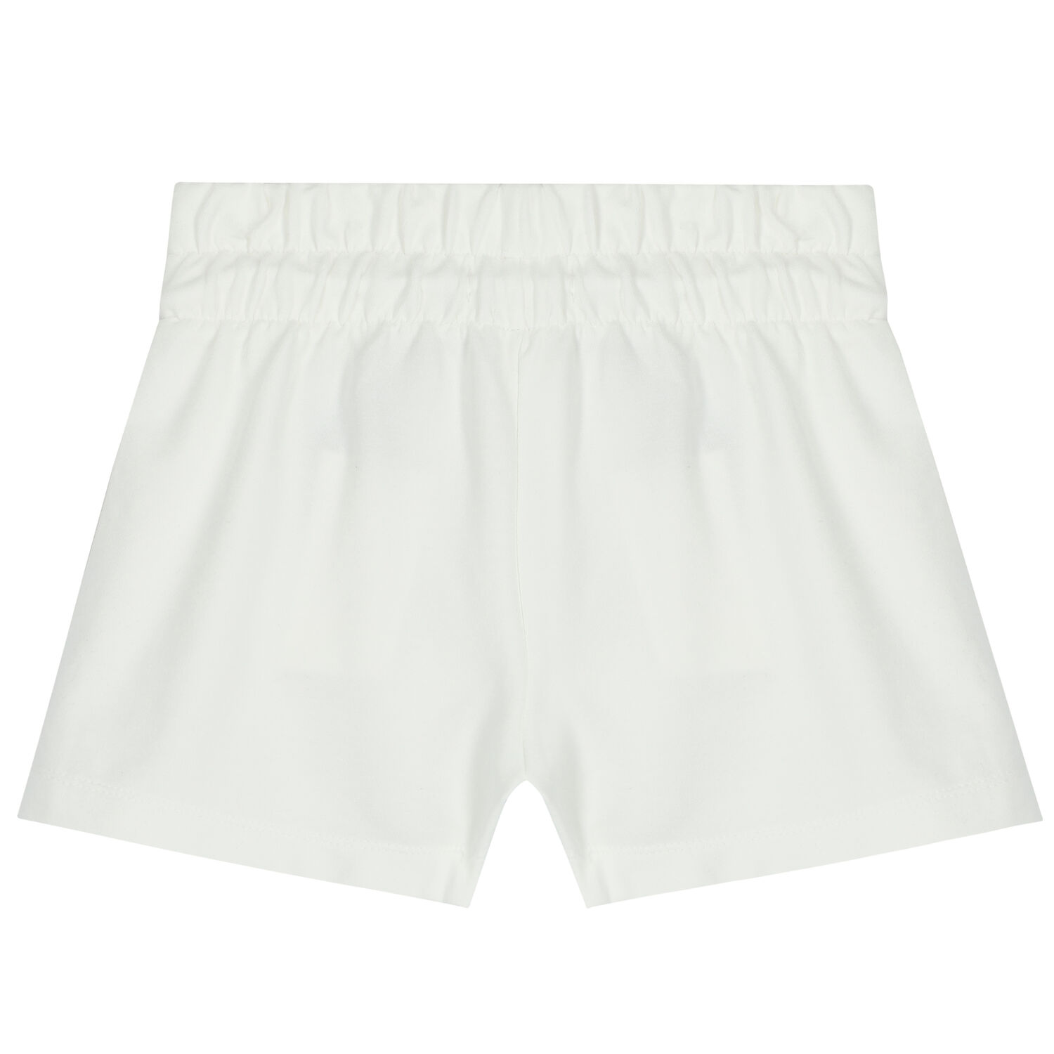 Girls White Logo Shorts, 1, hi-res image number null