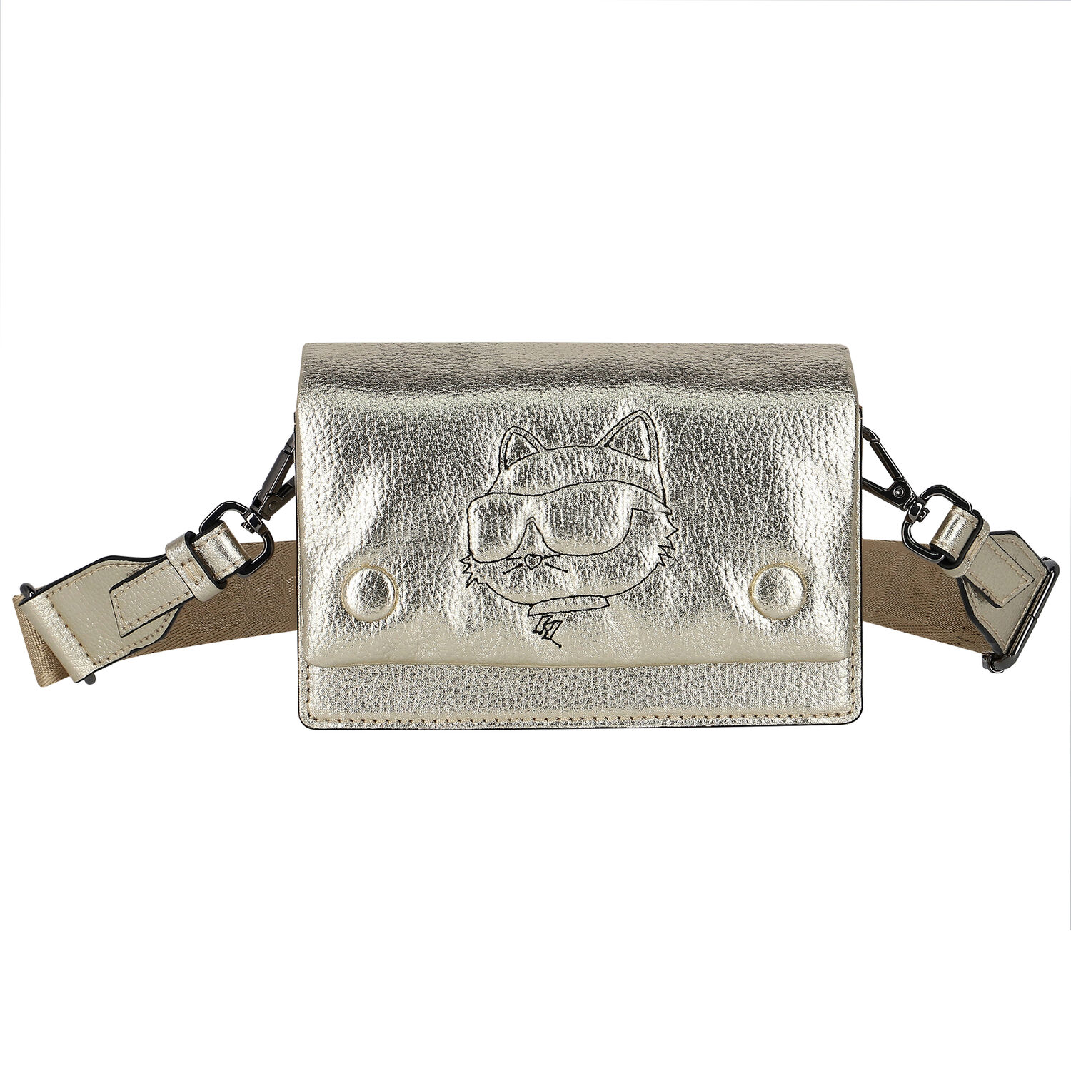 Girls Gold Choupette Handbag, 1, hi-res