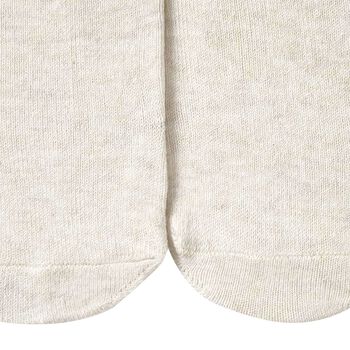 Baby Girls Ivory Logo Tights