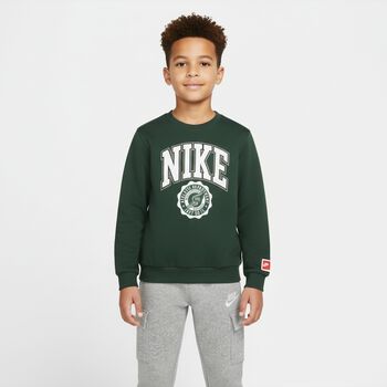 Boys Green Logo Sweatshirt