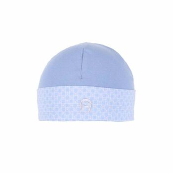 Baby Boys Blue Logo Hat