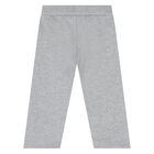 Younger Boys Grey & Beige Logo Tracksuit, 2, hi-res