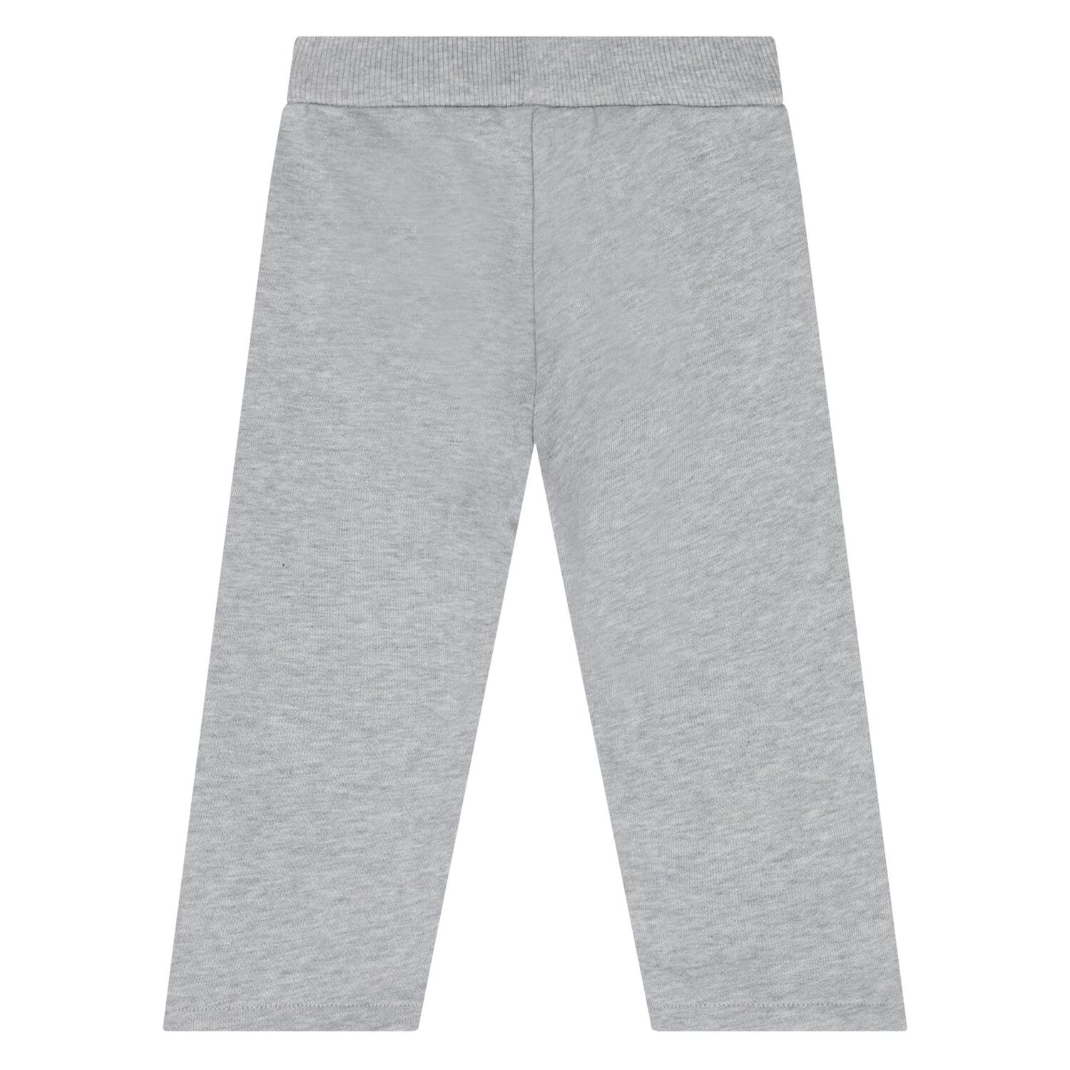 Younger Boys Grey & Beige Logo Tracksuit, 2, hi-res