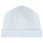 Baby Boys Blue Just Giraffe Hat, 1, hi-res