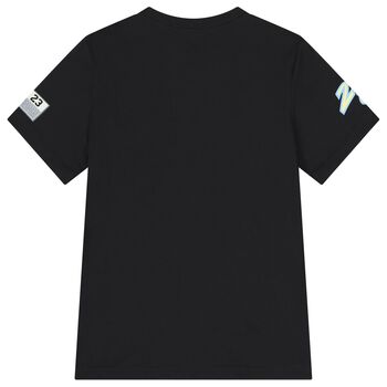 Boys Black Jordan Logo T-Shirt