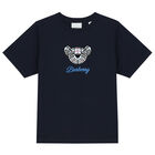 Navy Blue Thomas Bear Logo T-Shirt, 1, hi-res