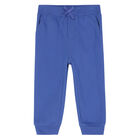 Baby Boys Blue Logo Tracksuit, 1, hi-res