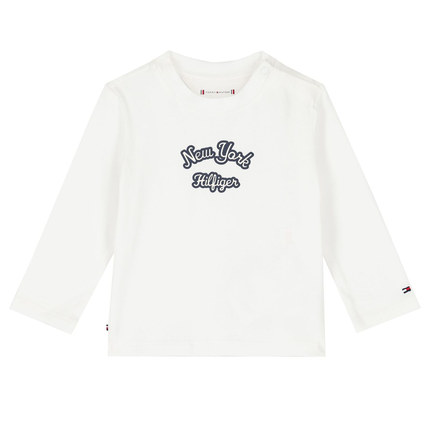 Baby Girls White & Blue Dungaree Set, 1, hi-res image number null