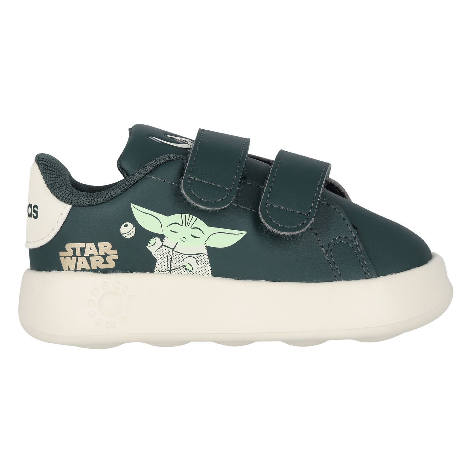 Boys Green Advantage Mandalorian Starwars Trainers, 1, hi-res