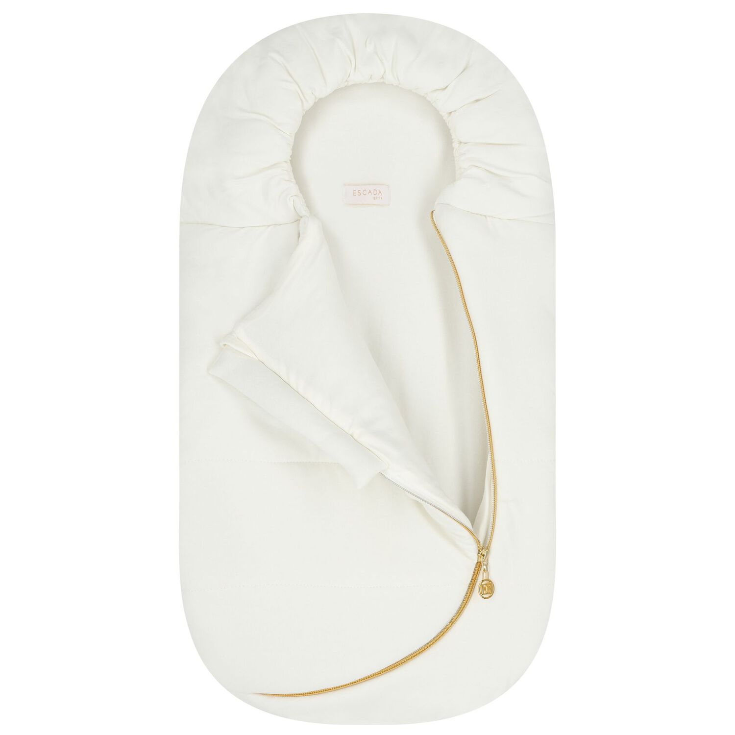 Baby Girls Ivory Logo Nest, 1, hi-res