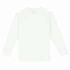 Boys White Logo Long Sleeve Top, 1, hi-res