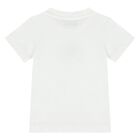 Younger White Teddy Bear Logo T-Shirt, 1, hi-res