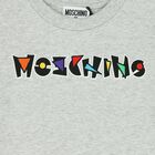 Grey Cotton Logo T-Shirt, 1, hi-res