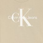 Boys Beige Logo T-Shirt, 1, hi-res