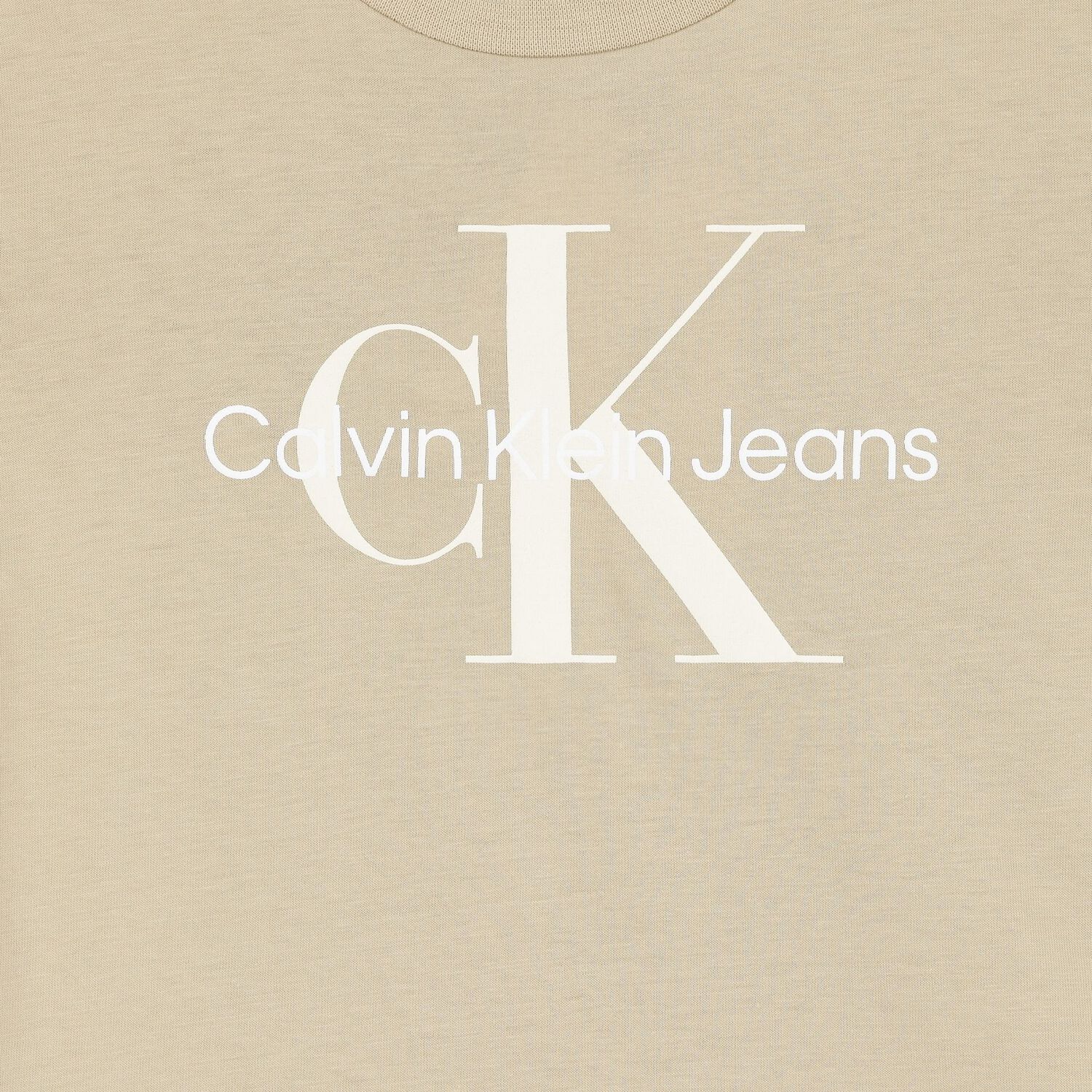 Boys Beige Logo T-Shirt, 1, hi-res