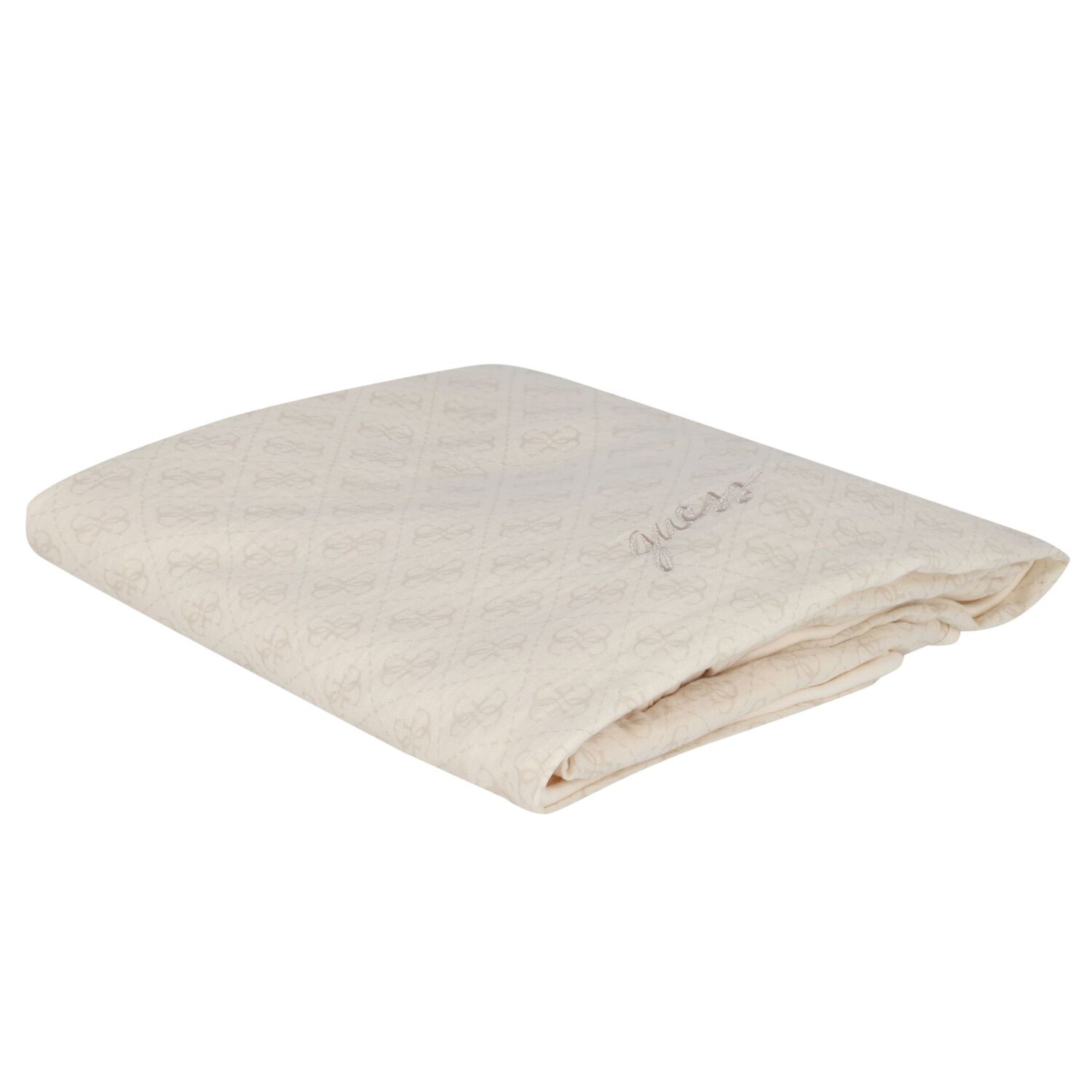Beige Logo Baby Blanket, 1, hi-res
