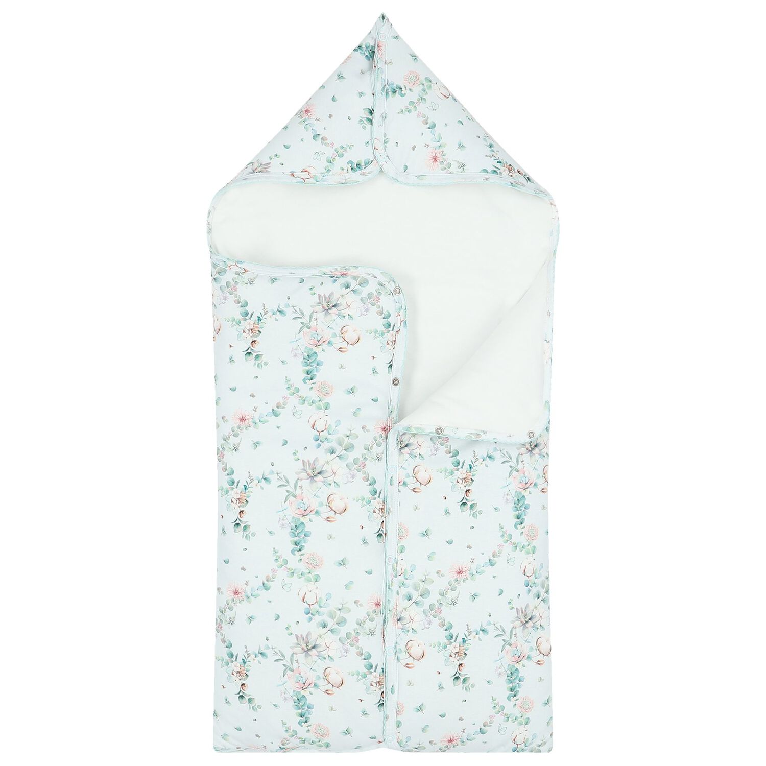 Baby Girls Mint Floral Nest, 1, hi-res image number null