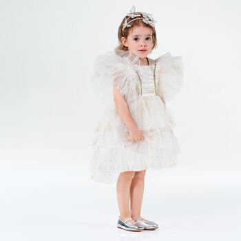Younger Girls Ivory Dress