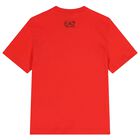 Boys Red & Black Logo Shorts Set, 3, hi-res