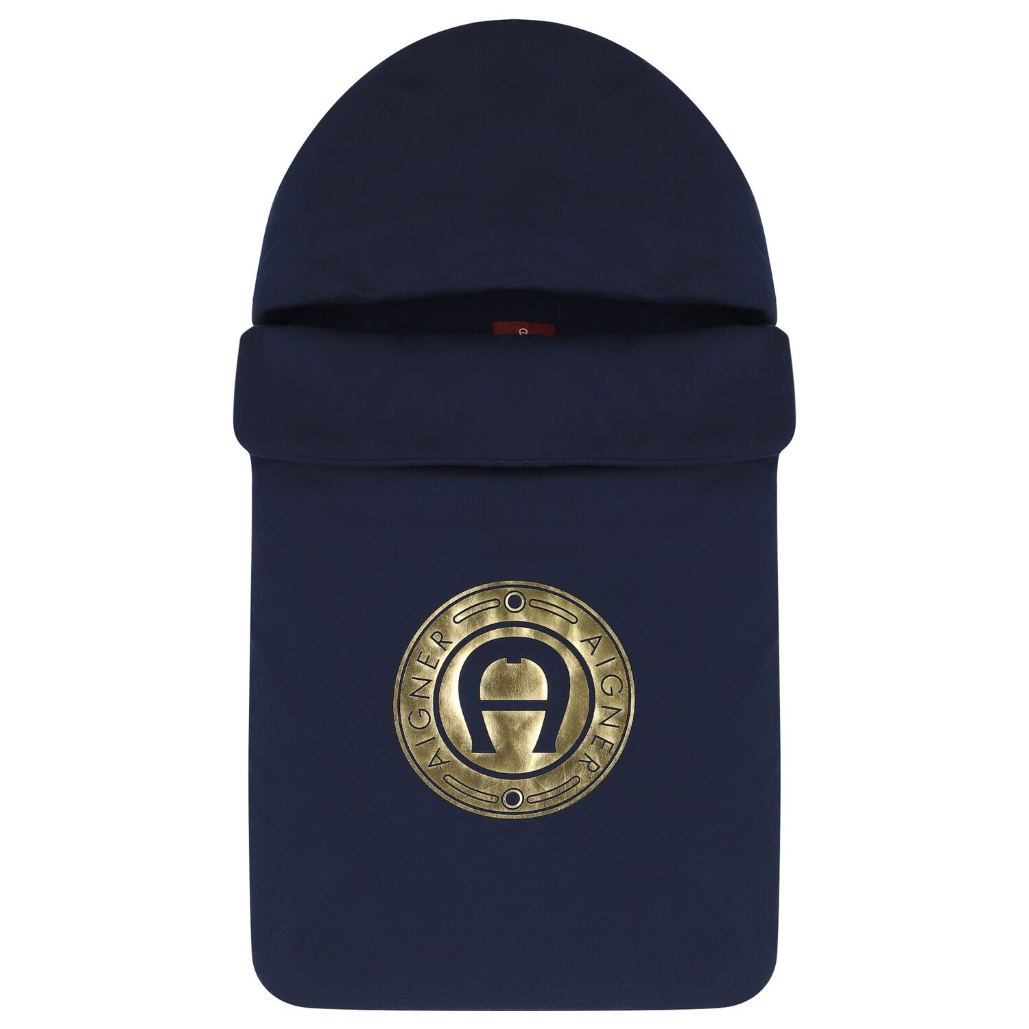 Baby Boys Navy Blue & Gold Logo Nest, 3, hi-res image number null