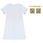 Boys White & Red Toga Costume, 1, hi-res
