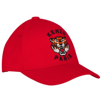 Red Tiger Logo Cap