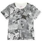 Grey Jordan Brooklyn Collage T-Shirt, 1, hi-res