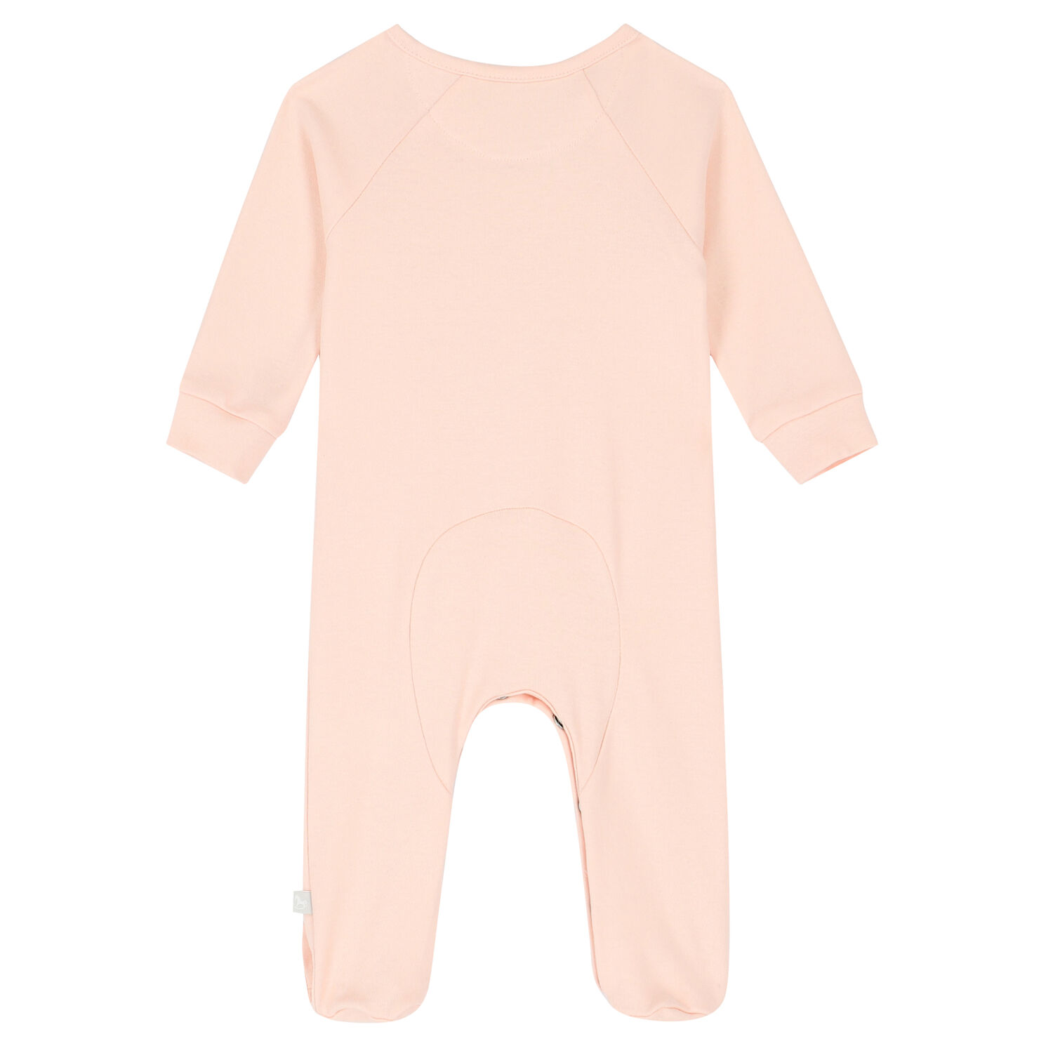 Baby Girls Pink Logo Babygrow, 1, hi-res