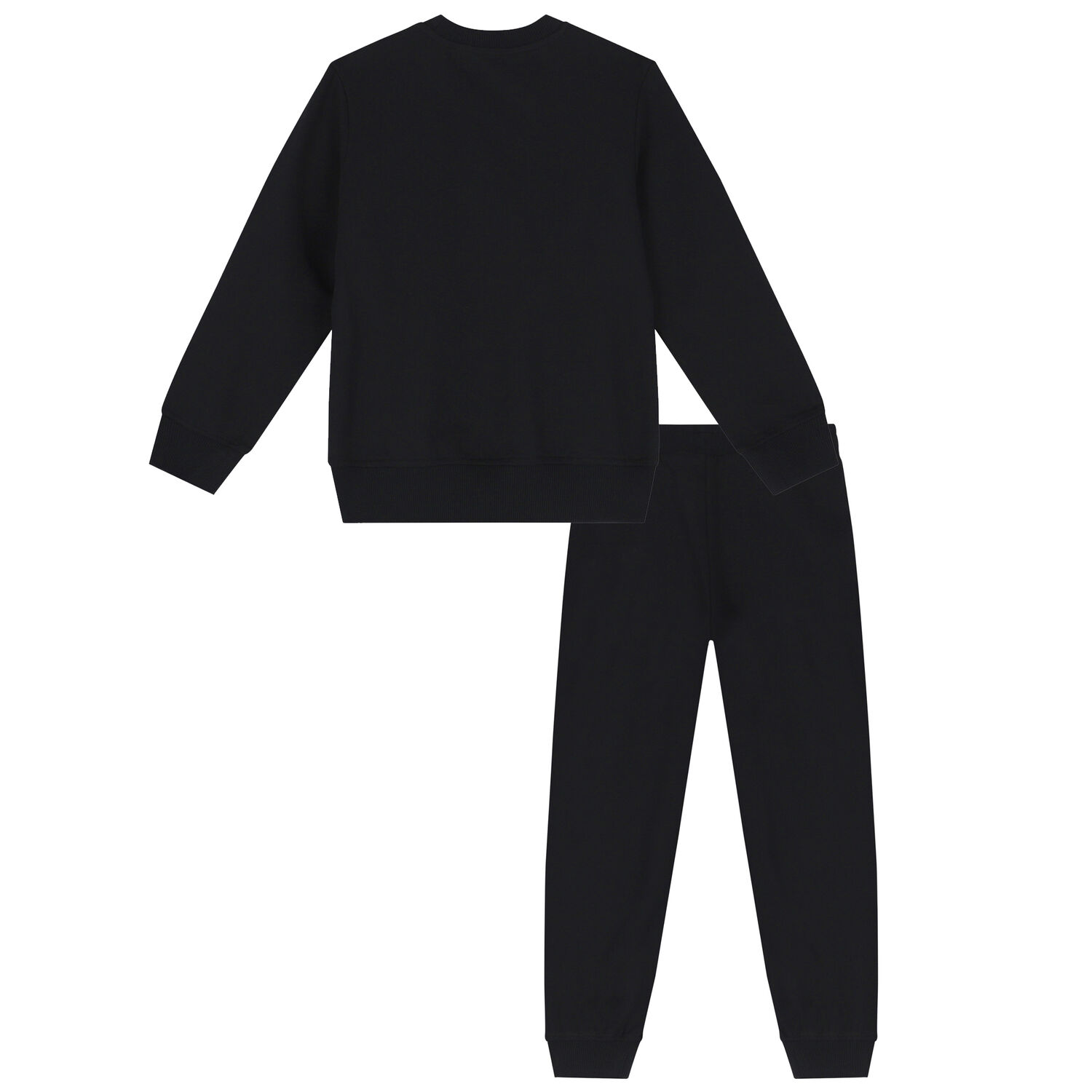Black Teddy Bear Logo Tracksuit, 1, hi-res