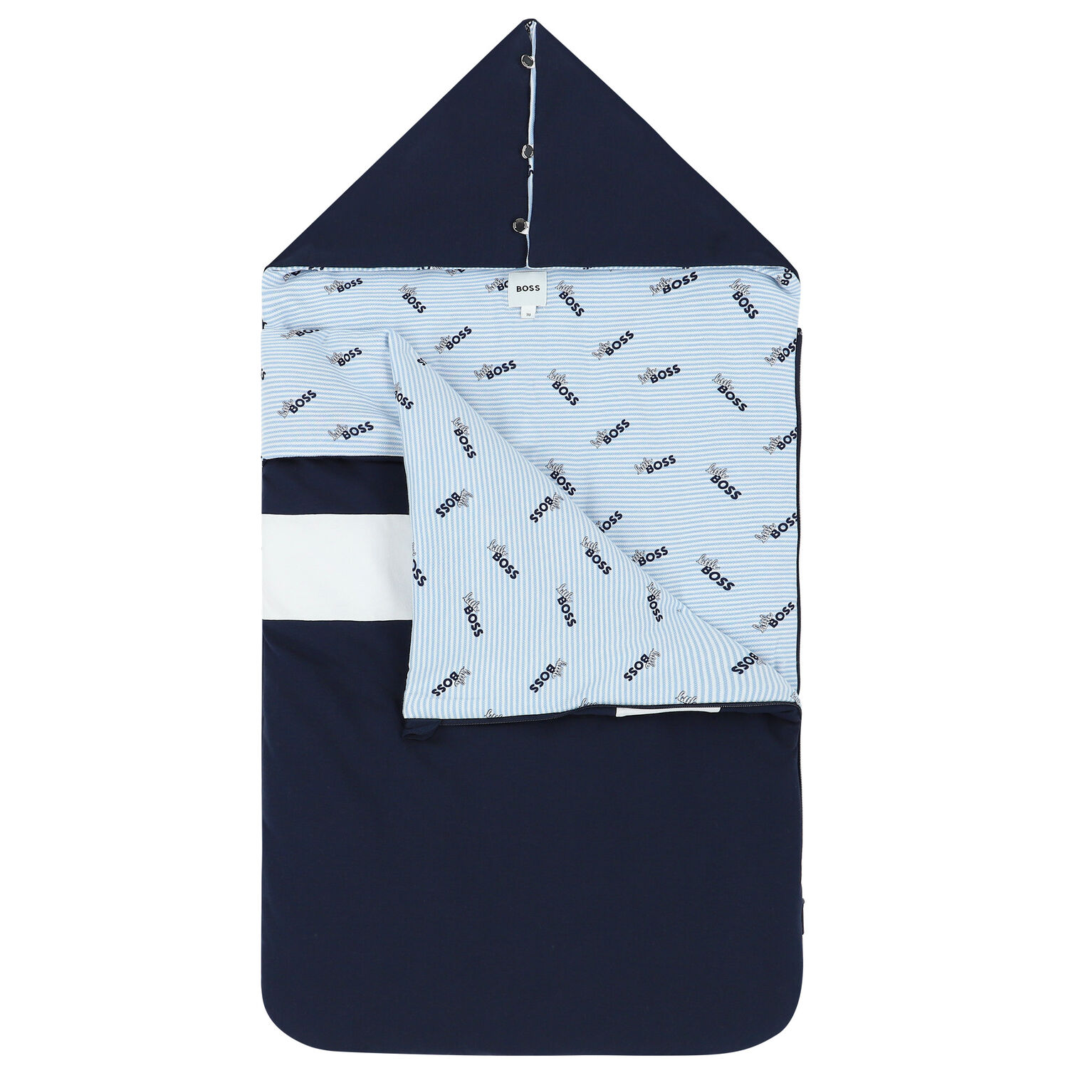 Navy Blue Logo Baby Nest, 1, hi-res image number null