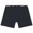 Boys Black Boxer Shorts ( 3-Pack ), 1, hi-res