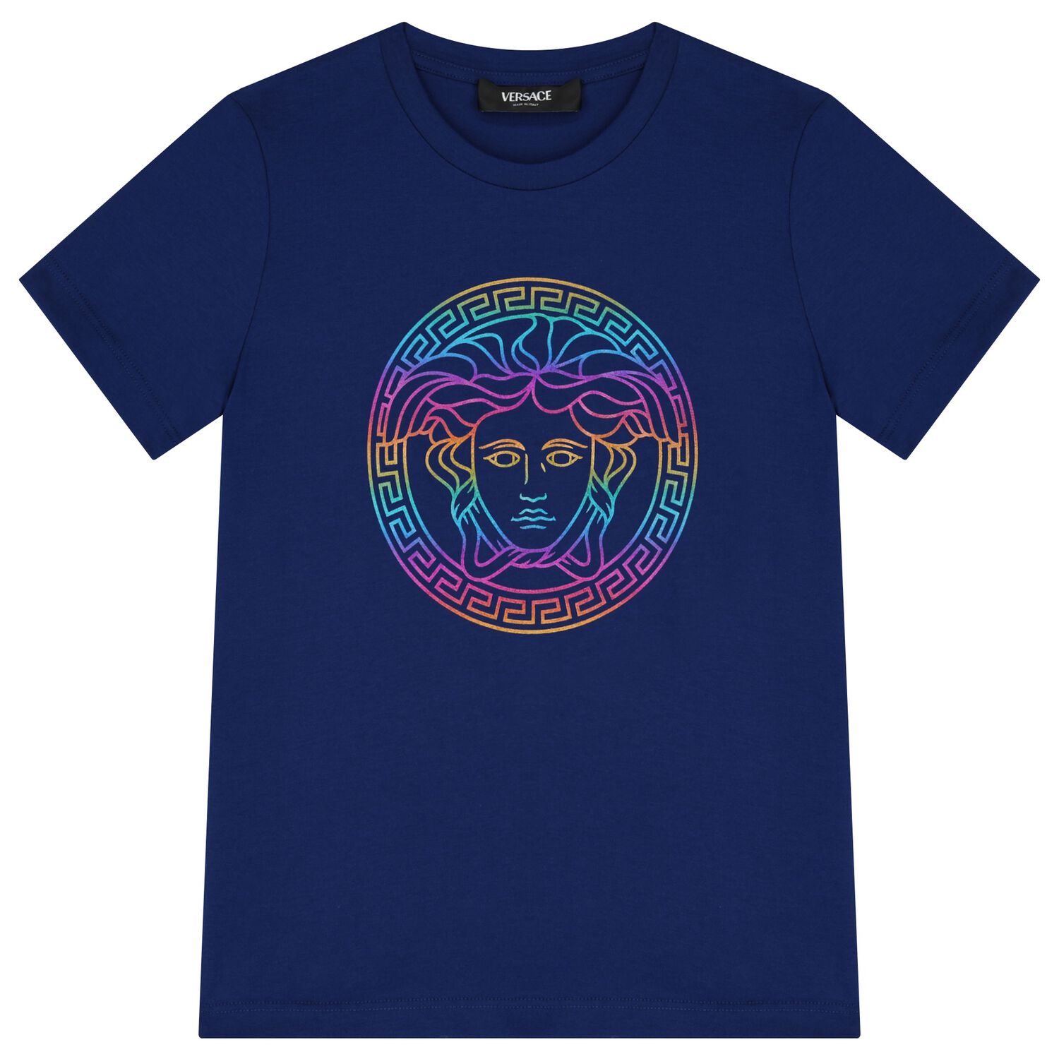 Boys Blue Medusa T-Shirt, 1, hi-res