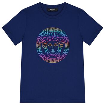 Boys Blue Medusa T-Shirt
