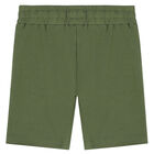Green Logo Shorts, 1, hi-res