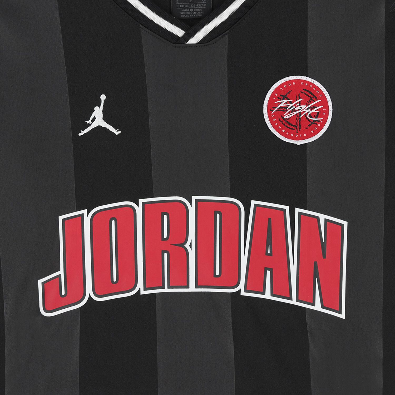 Boys Black Jordan Logo T-Shirt, 2, hi-res