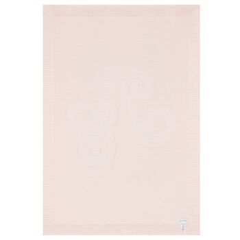 Baby Girls Pink Knitted Blanket