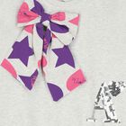 Girls Grey Logo Bow Legging Set, 1, hi-res