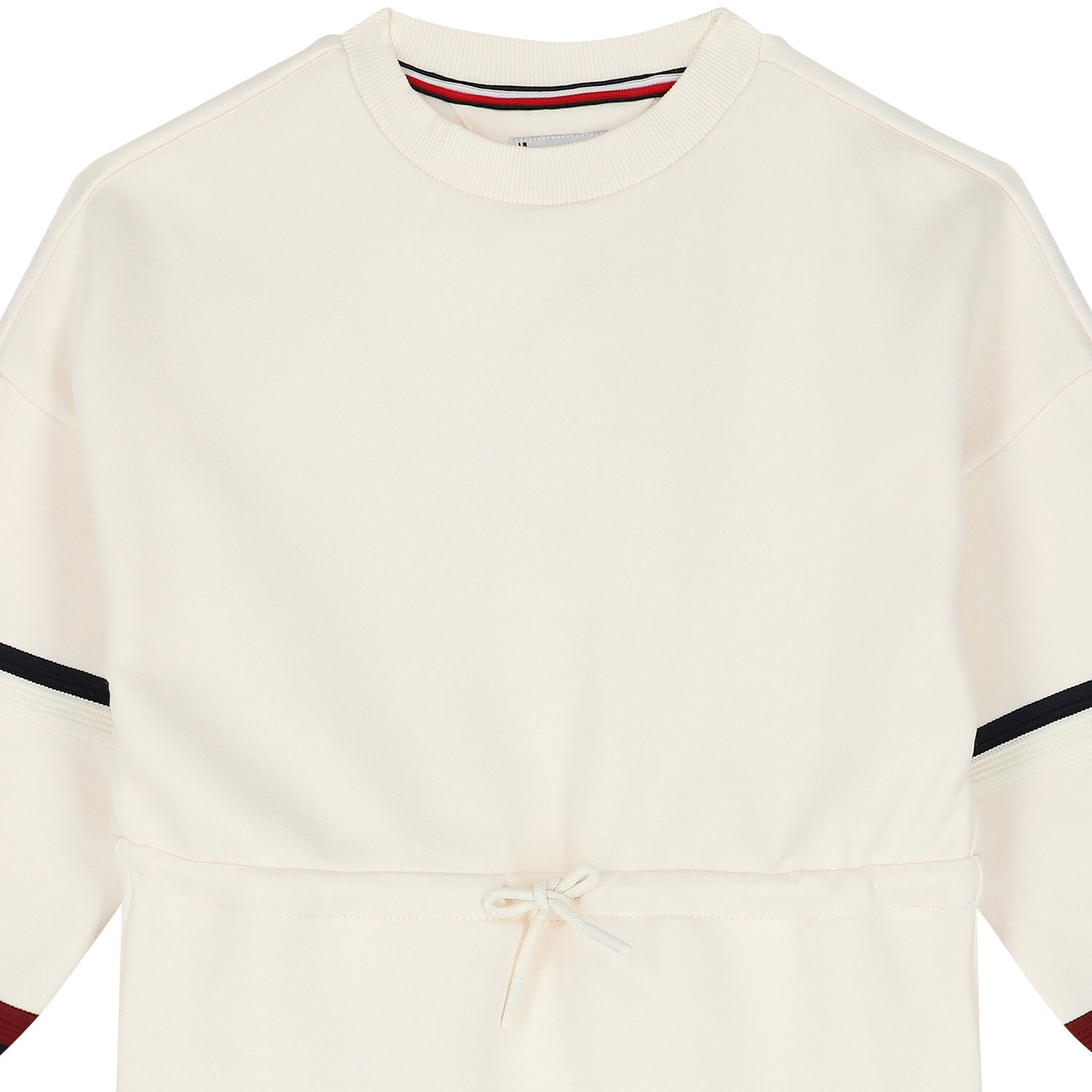 Girls Ivory Logo Sweatshirt Dress, 1, hi-res image number null