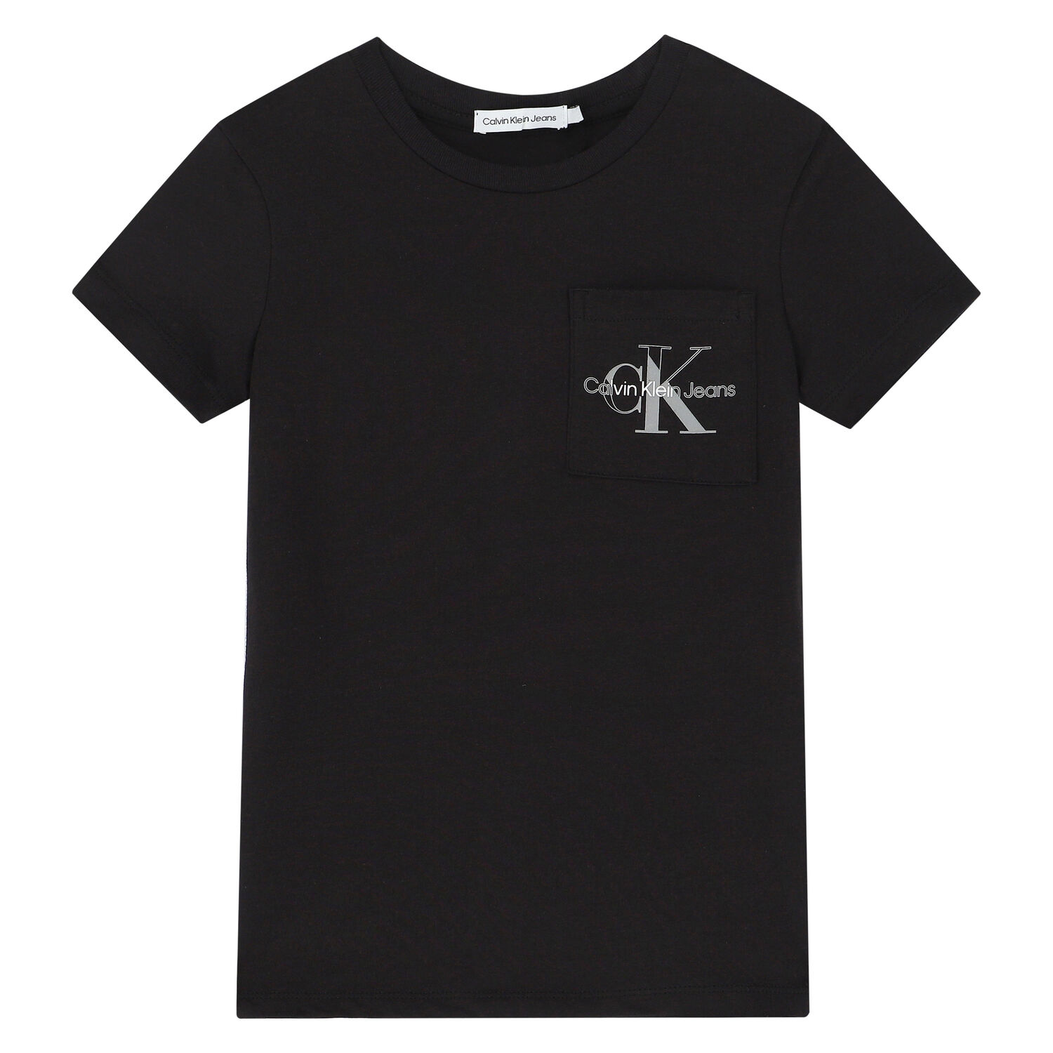 Boys Black Logo T-Shirt, 2, hi-res image number null