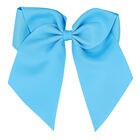 Girls Blue Bow Hair Clip, 2, hi-res