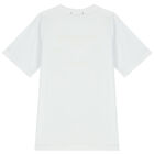 Girls White Logo Dress, 2, hi-res