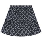 Girls Navy Blue Logo Skirt, 1, hi-res