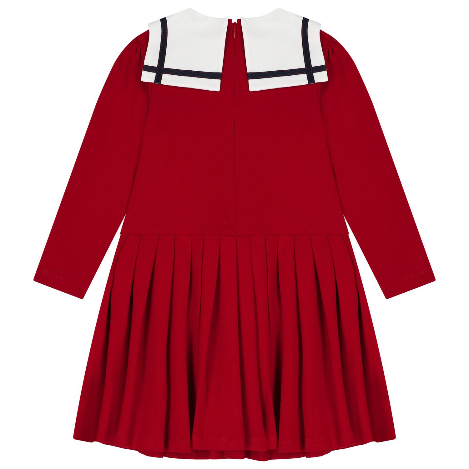 Girls Red Bow Dress, 2, hi-res image number null