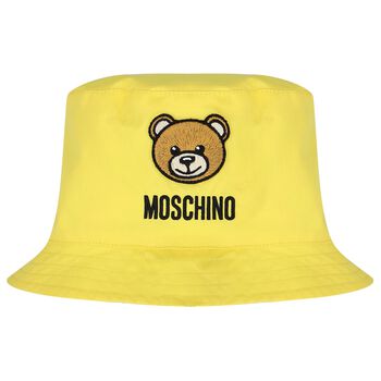 Yellow Teddy Bear Logo Hat