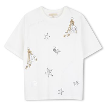 Girls Ivory Logo T-Shirt